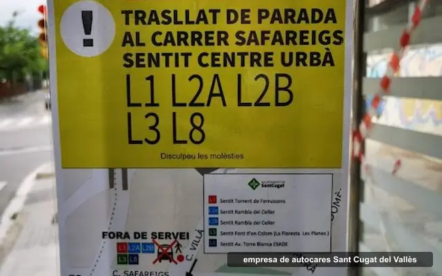 A4, empresa de autocares en Sant Cugat del Vallès