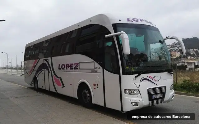 Autocares López Bárcena, S.L., empresa de autocares en Barcelona