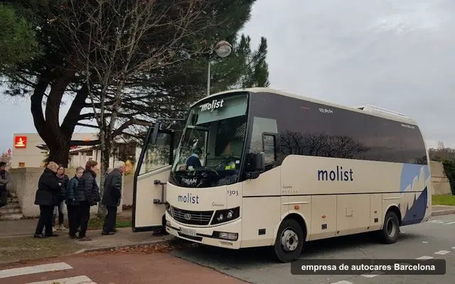 Autocares Molist, empresa de autocares en Barcelona