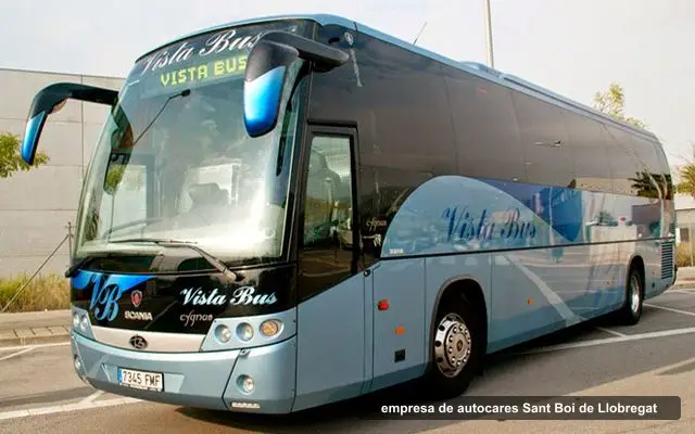 Autocares Vista Bus, empresa de autocares en Sant Boi de Llobregat
