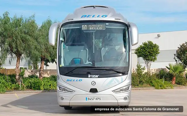 Autocars Bello, empresa de autocares en Santa Coloma de Gramenet