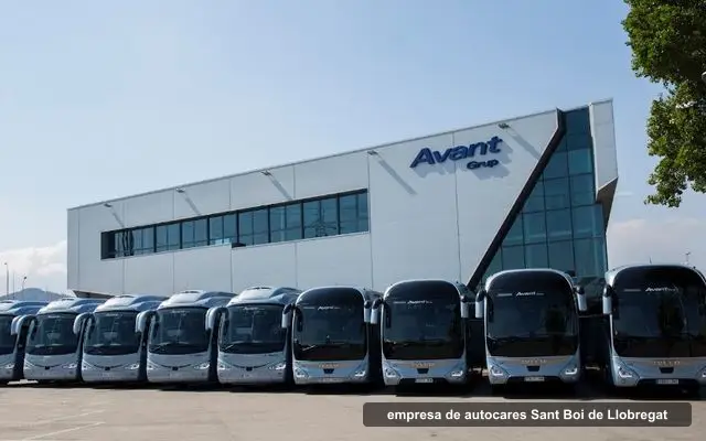 Avant Grup, empresa de autocares en Sant Boi de Llobregat