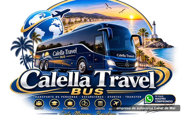 CALELLA TRAVEL BUS, empresa de autocares en Canet de Mar