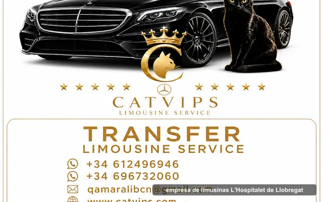 catvips, empresa de limusinas en L'Hospitalet de Llobregat
