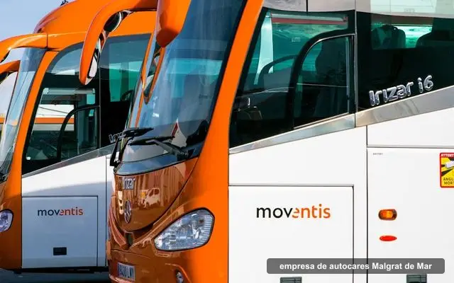 Moventis Costa, empresa de autocares en Malgrat de Mar
