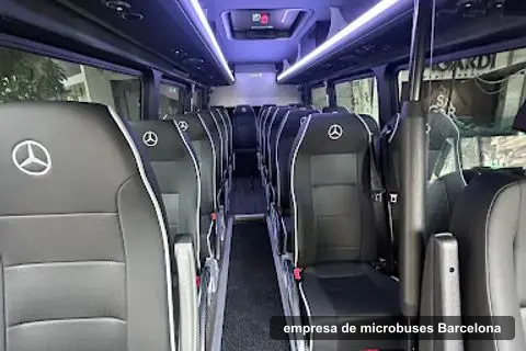 Pandabus lloguer minibus amb conductor, empresa de microbuses en Barcelona (3)