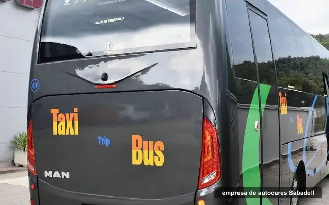 Taxi Trip Bus, empresa de autocares en Sabadell