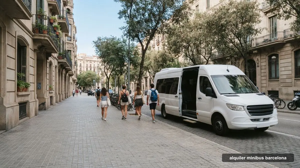 Alquiler de minibús y microbús en Barcelona