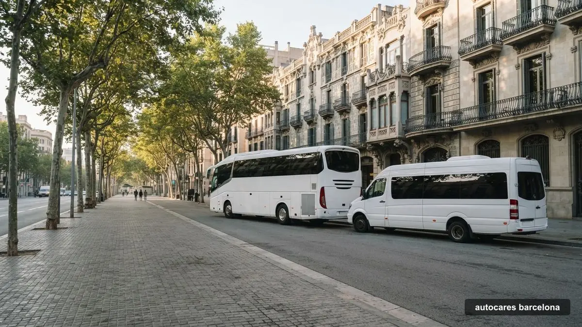 Autocares en Barcelona: empresas de autobuses con conductor