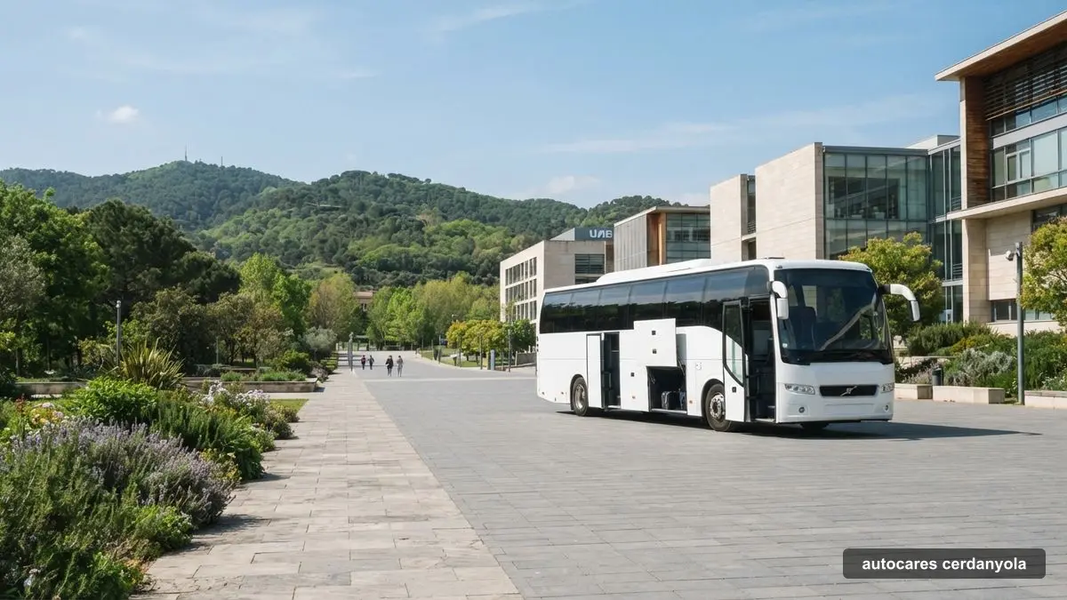 Alquiler de autocares en Cerdanyola del Vallès