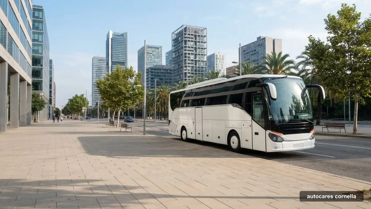 Alquiler de autocares en Cornellà de Llobregat