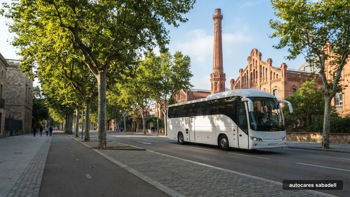 Alquiler de autocares en Sabadell
