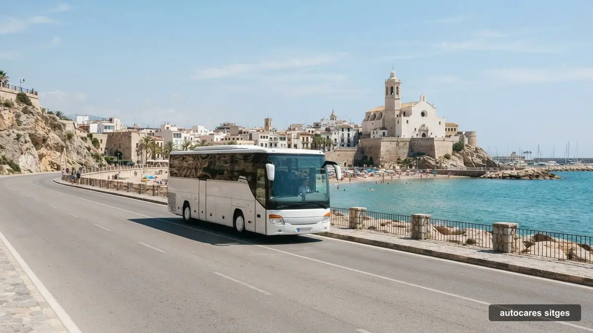 Autocares en Sitges