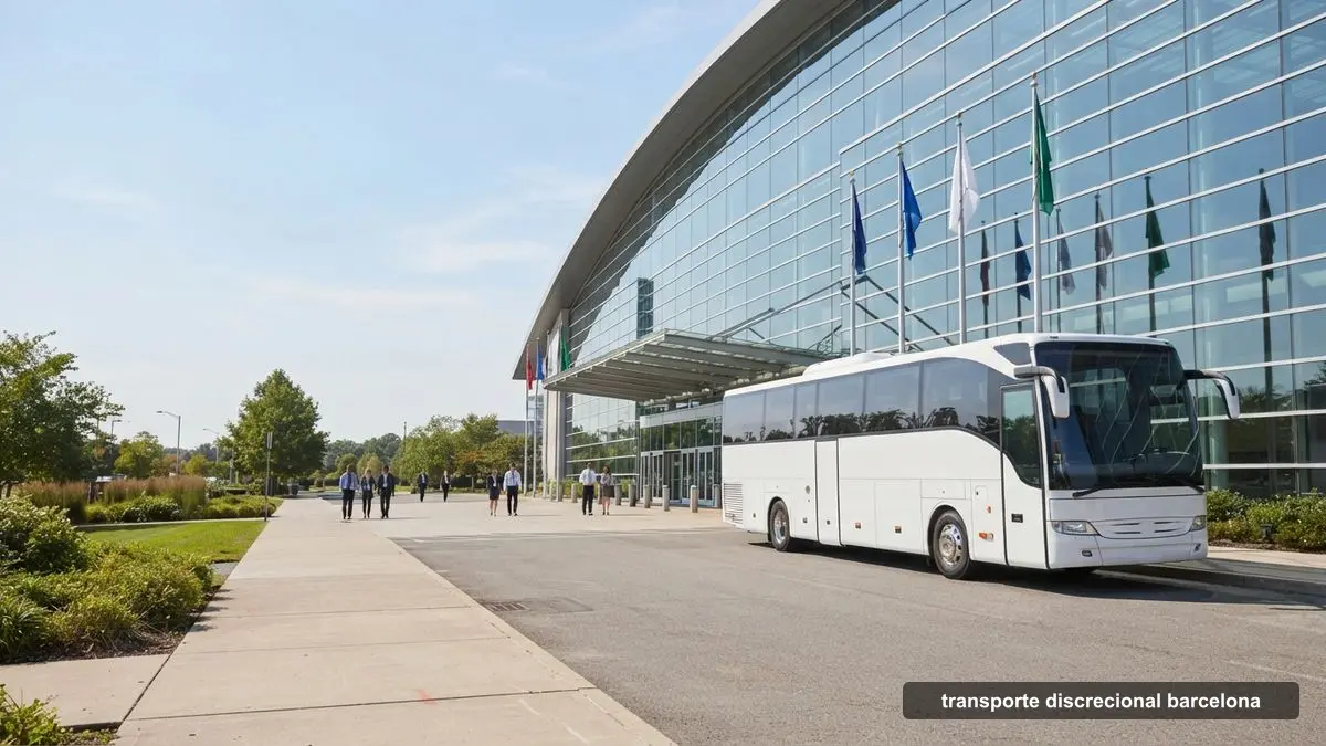Transporte discrecional en Barcelona: personal, eventos y congresos